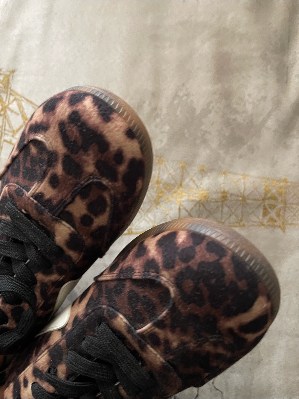 Macy's Leopard-Print Low-Top Sneakers with White Accent - Picture 6 of 6